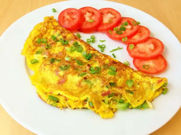 Sebzeli Omlet